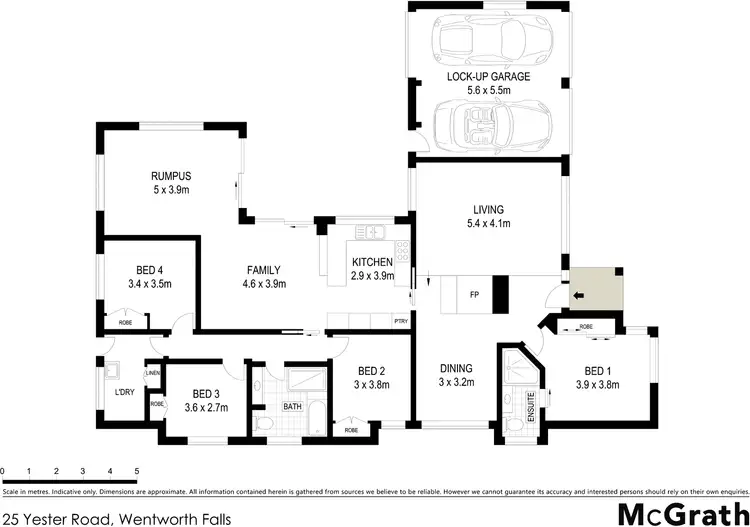 Floorplan of Homely house listing, 25 Yester Road, Wentworth Falls NSW 2782