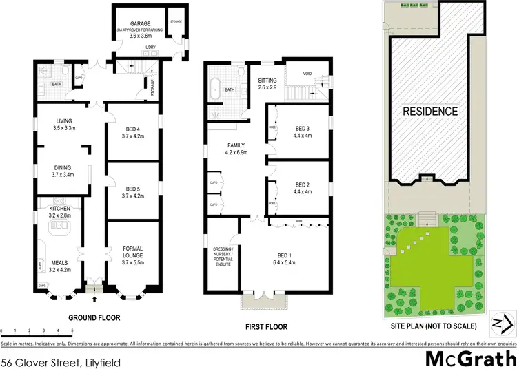 Floorplan of Homely house listing, 56 Glover Street, Lilyfield NSW 2040