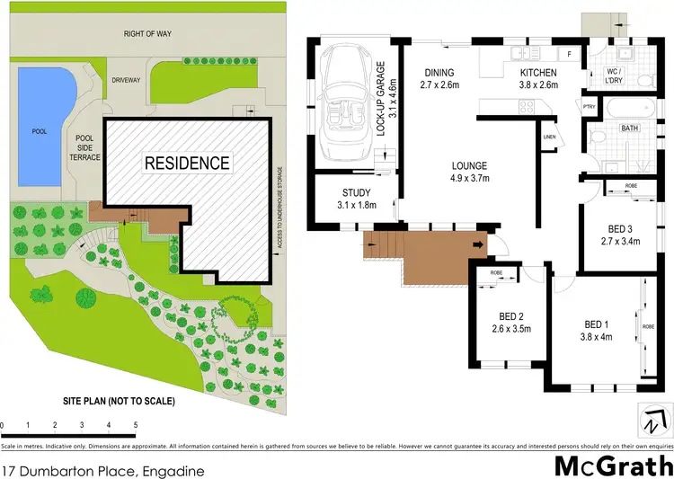 Floorplan of Homely house listing, 17 Dumbarton Place, Engadine NSW 2233