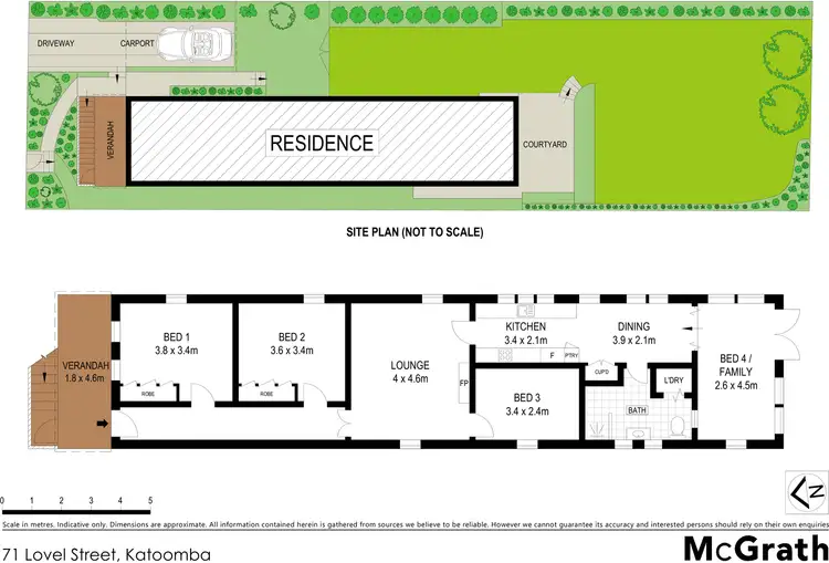 Floorplan of Homely house listing, 71 Lovel Street, Katoomba NSW 2780