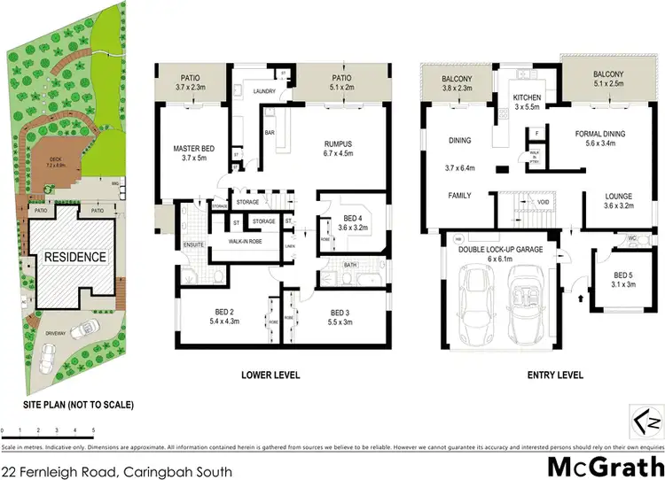 Floorplan of Homely house listing, 22 Fernleigh Road, Caringbah South NSW 2229