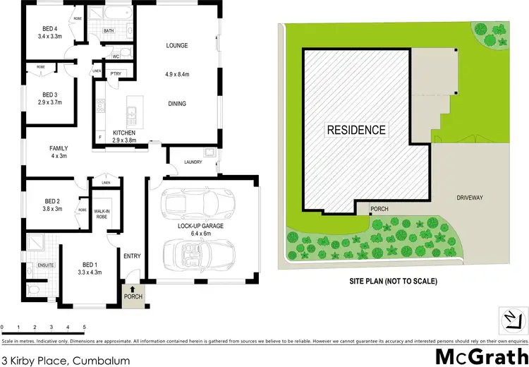 Floorplan of Homely house listing, 3 Kirby Place, Cumbalum NSW 2478