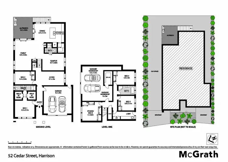 Floorplan of Homely house listing, 52 Cedar Street, Harrison ACT 2914