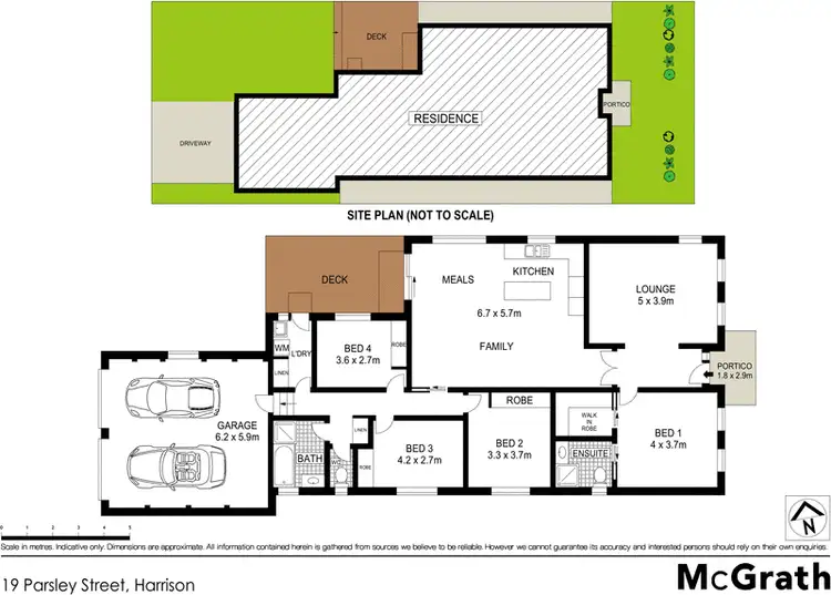 Floorplan of Homely house listing, 19 Parsley Street, Harrison ACT 2914