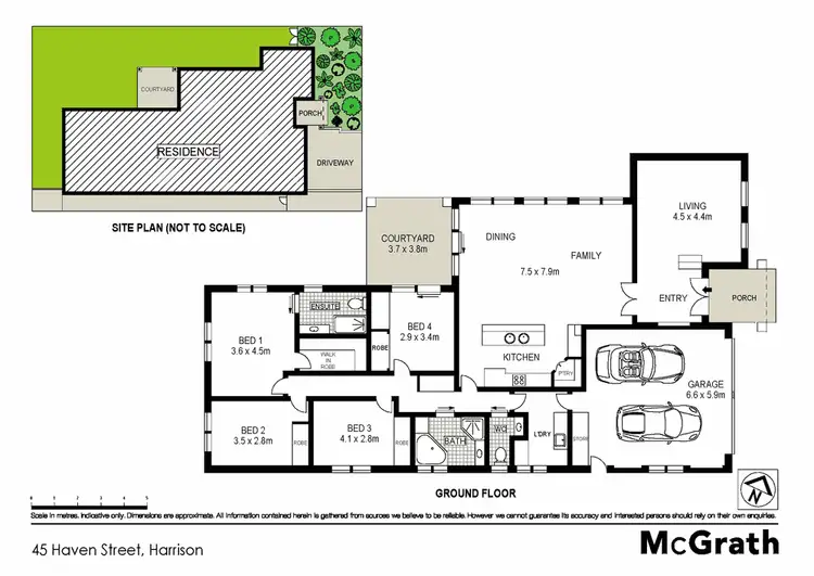 Floorplan of Homely house listing, 45 Haven Street, Harrison ACT 2914