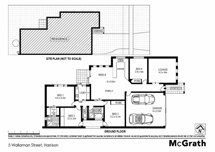 Floorplan of Homely house listing, 5 Wallaman Street, Harrison ACT 2914