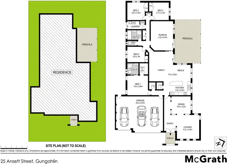 Floorplan of Homely house listing, 25 Ansett Street, Gungahlin ACT 2912