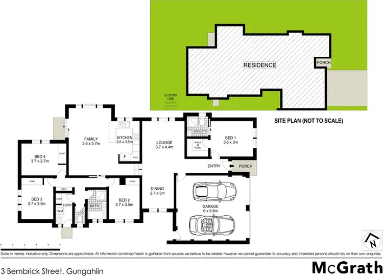 Floorplan of Homely house listing, 3 Bembrick Street, Gungahlin ACT 2912