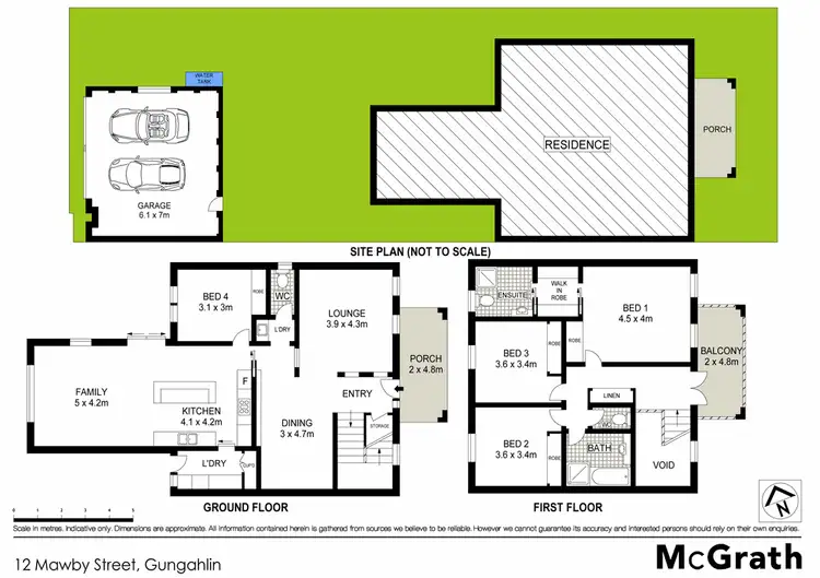 Floorplan of Homely house listing, 12 Mawby Street, Gungahlin ACT 2912