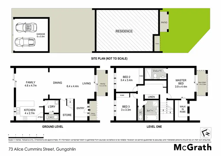 Floorplan of Homely house listing, 73 Alice Cummins Street, Gungahlin ACT 2912