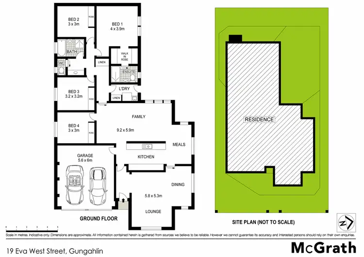 Floorplan of Homely house listing, 19 Eva West Street, Gungahlin ACT 2912