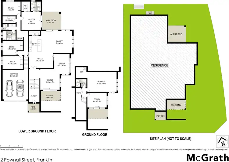 Floorplan of Homely house listing, 2 Pownall Street, Franklin ACT 2913