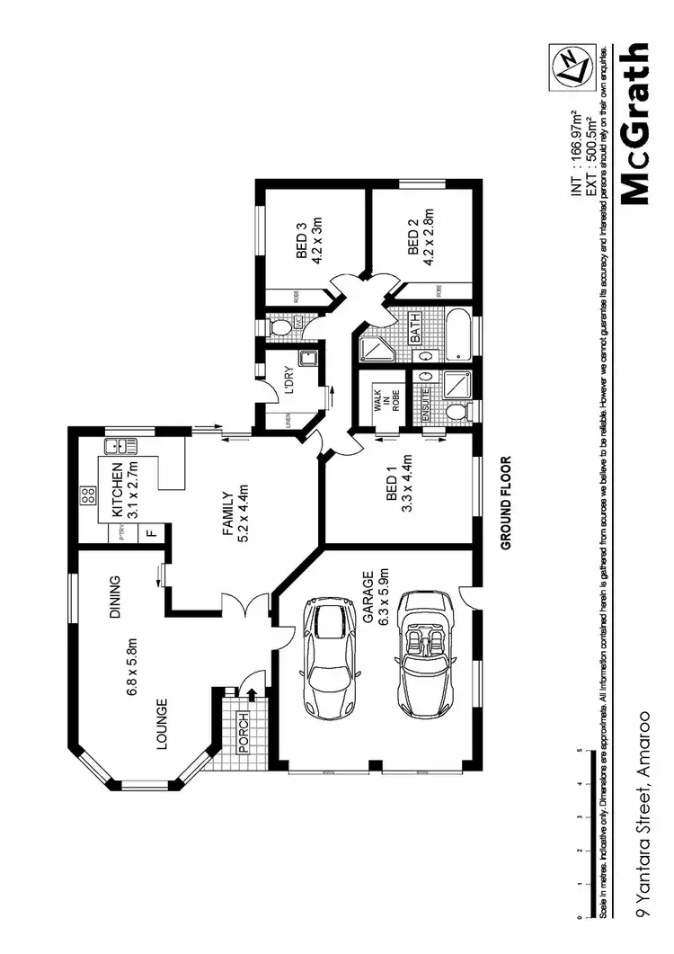 Floorplan of Homely house listing, 9 Yantara Street, Amaroo ACT 2914