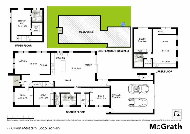 Floorplan of Homely house listing, 97 Gwen Meredith Loop, Franklin ACT 2913