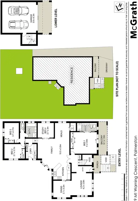 Floorplan of Homely house listing, 19 Mount Warning Crescent, Palmerston ACT 2913