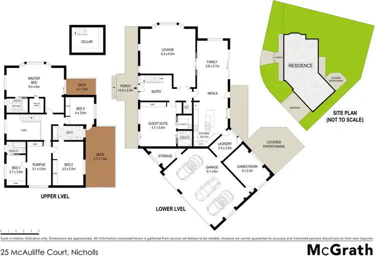 Floorplan of Homely house listing, 25 McAuliffe Court, Nicholls ACT 2913