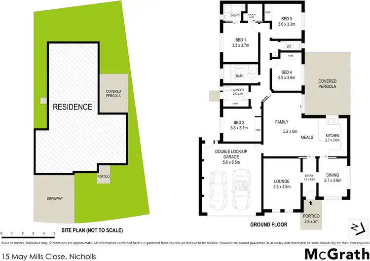 Floorplan of Homely house listing, 15 May Mills Close, Nicholls ACT 2913