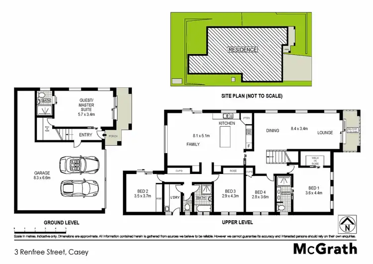 Floorplan of Homely house listing, 3 Renfree Street, Casey ACT 2913