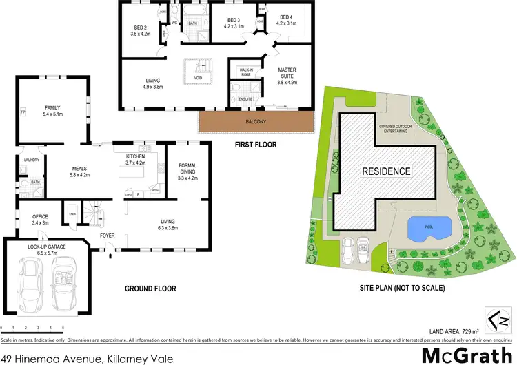 Floorplan of Homely house listing, 49 Hinemoa Avenue, Killarney Vale NSW 2261