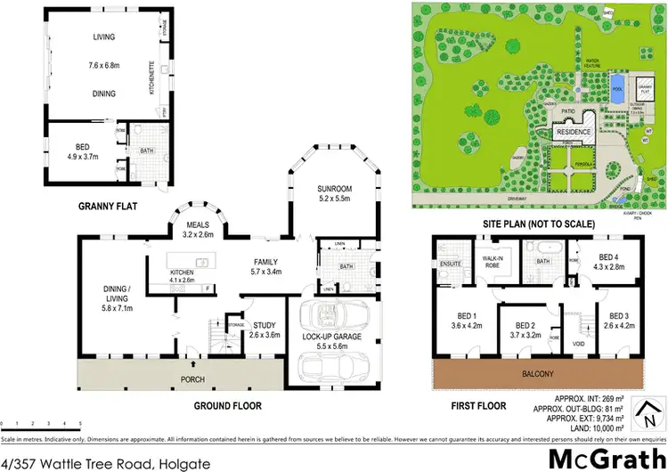 Floorplan of Homely rural property listing, 4/357 Wattle Tree Road, Holgate NSW 2250