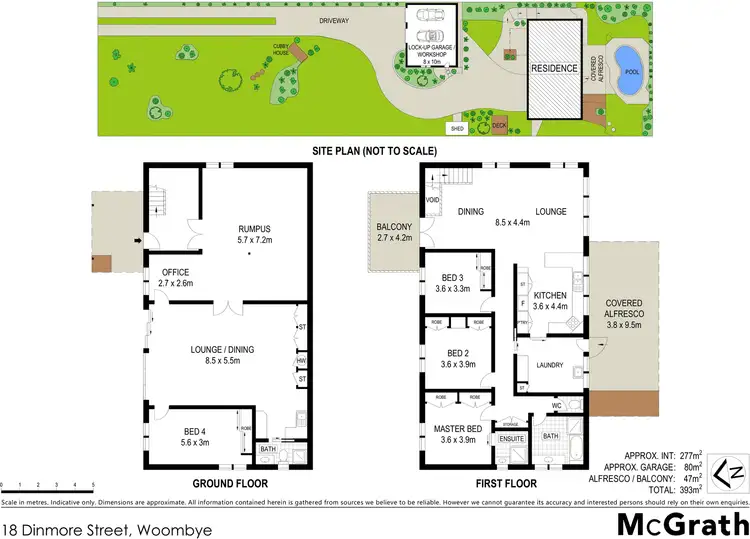 Floorplan of Homely house listing, 18 Dinmore Street, Woombye QLD 4559