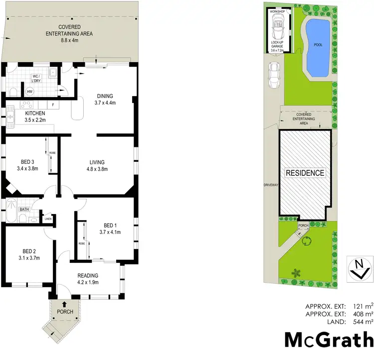Floorplan of Homely house listing, 10 Lanark Avenue, Earlwood NSW 2206