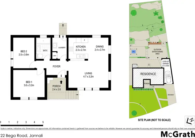 Floorplan of Homely house listing, 22 Bega Road, Jannali NSW 2226