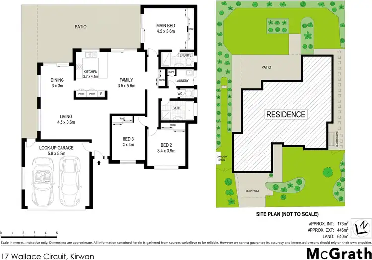Floorplan of Homely house listing, 17 Wallace Circuit, Kirwan QLD 4817