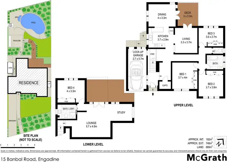 Floorplan of Homely house listing, 15 Banbal Road, Engadine NSW 2233