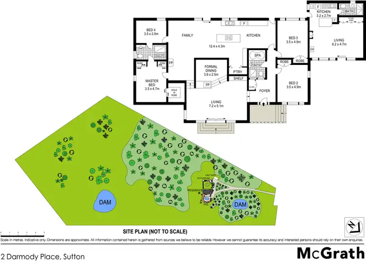 Floorplan of Homely house listing, 2 Darmody Place, Sutton NSW 2620