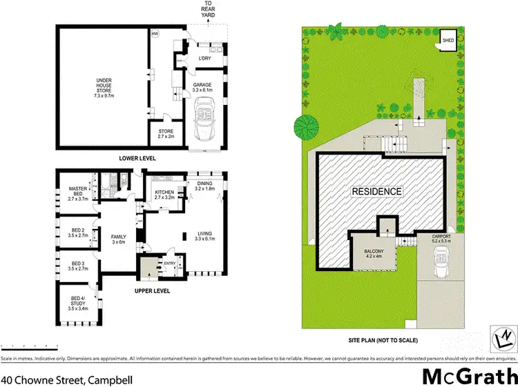 Floorplan of Homely house listing, 40 Chowne Street, Campbell ACT 2612