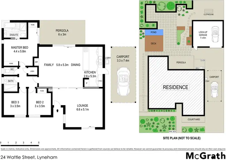 Floorplan of Homely house listing, 24 Wattle Street, Lyneham ACT 2602