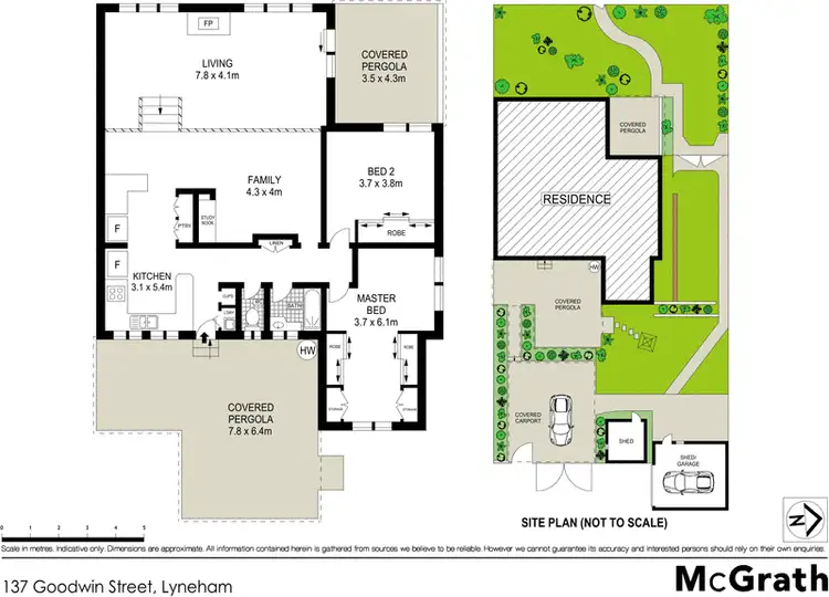 Floorplan of Homely house listing, 137 Goodwin Street, Lyneham ACT 2602