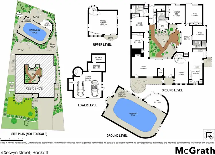 Floorplan of Homely house listing, 4 Selwyn Street, Hackett ACT 2602