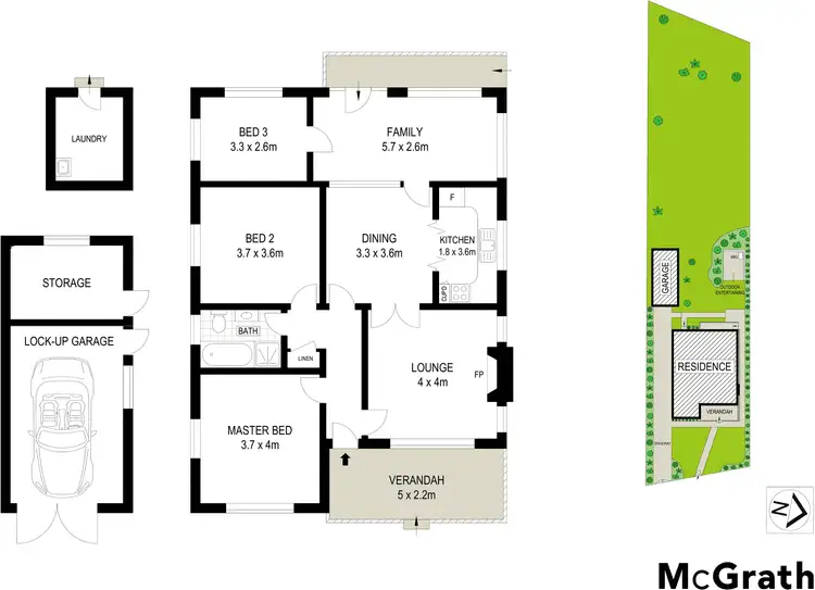 Floorplan of Homely house listing, 11 Adamson Avenue, Thornleigh NSW 2120