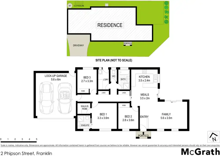 Floorplan of Homely house listing, 2 Phipson Street, Franklin ACT 2913