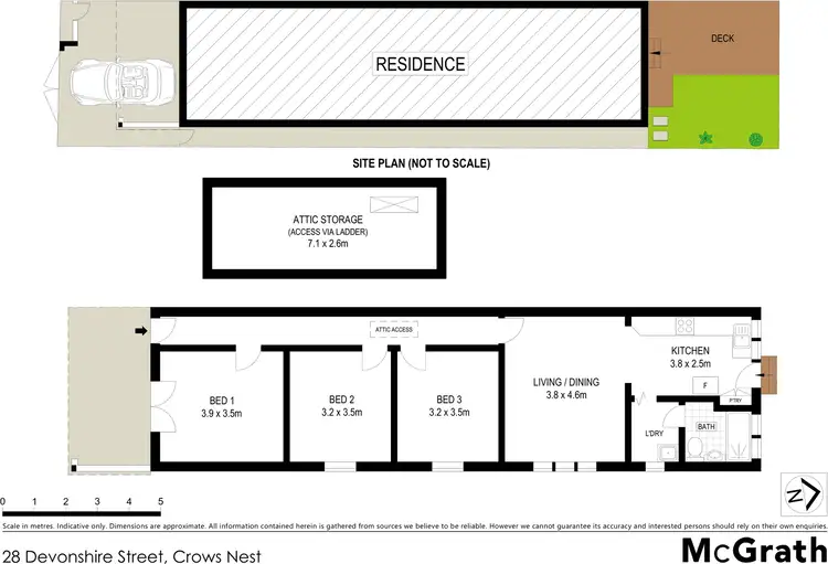 Floorplan of Homely house listing, 28 Devonshire Street, Crows Nest NSW 2065