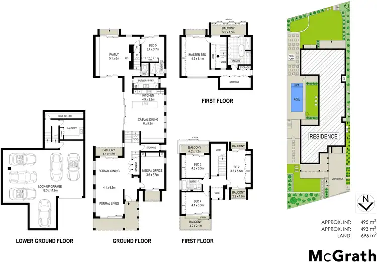 Floorplan of Homely house listing, 37A The Point Road, Hunters Hill NSW 2110
