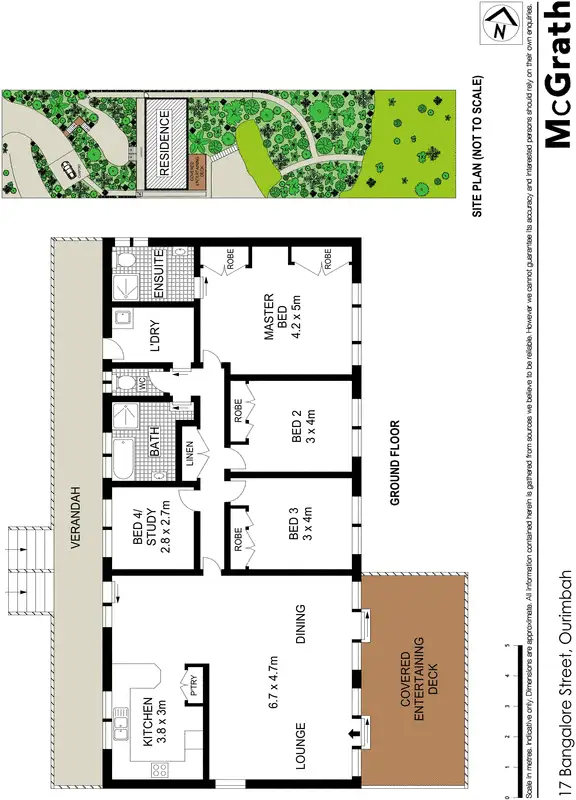 Floorplan of Homely house listing, 17 Bangalore Street, Ourimbah NSW 2258