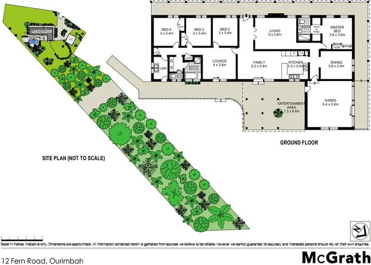 Floorplan of Homely rural property listing, 12 Fern Road, Ourimbah NSW 2258