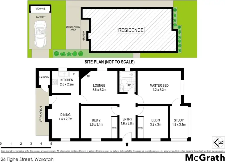 Floorplan of Homely house listing, 26 Tighe Street, Waratah NSW 2298