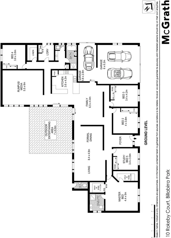 Floorplan of Homely house listing, 10 Rokeby Court, Nerang QLD 4211