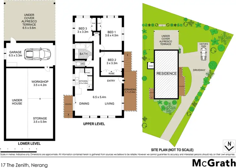Floorplan of Homely house listing, 17 The Zenith, Nerang QLD 4211