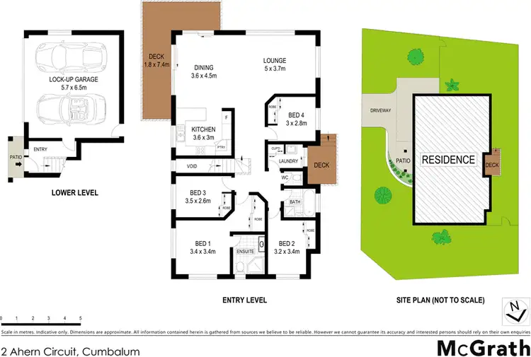 Floorplan of Homely house listing, 2 Ahern Circuit, Cumbalum NSW 2478