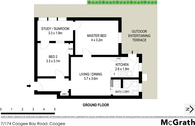 Floorplan of Homely apartment listing, 7/174 Coogee Bay Road, Coogee NSW 2034