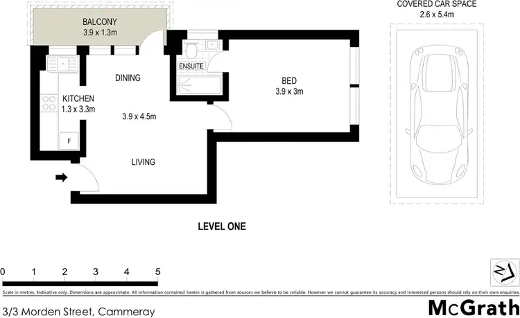 Floorplan of Homely apartment listing, 3/3 Morden Street, Cammeray NSW 2062