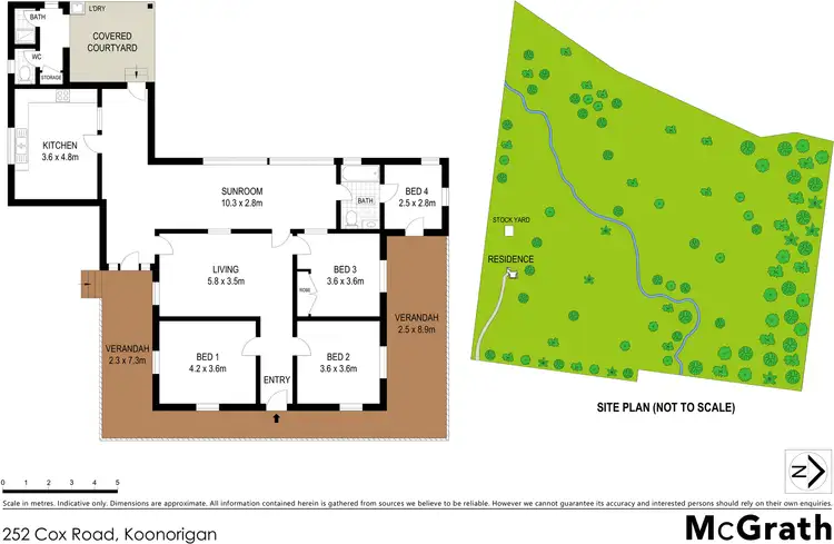 Floorplan of Homely house listing, 252 Cox Road, Koonorigan NSW 2480