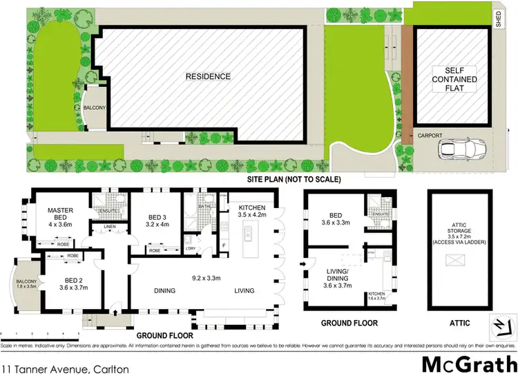Floorplan of Homely house listing, 11 Tanner Avenue, Carlton NSW 2218