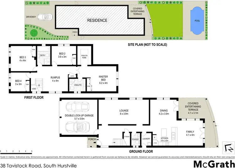 Floorplan of Homely house listing, 38 Tavistock Road, South Hurstville NSW 2221