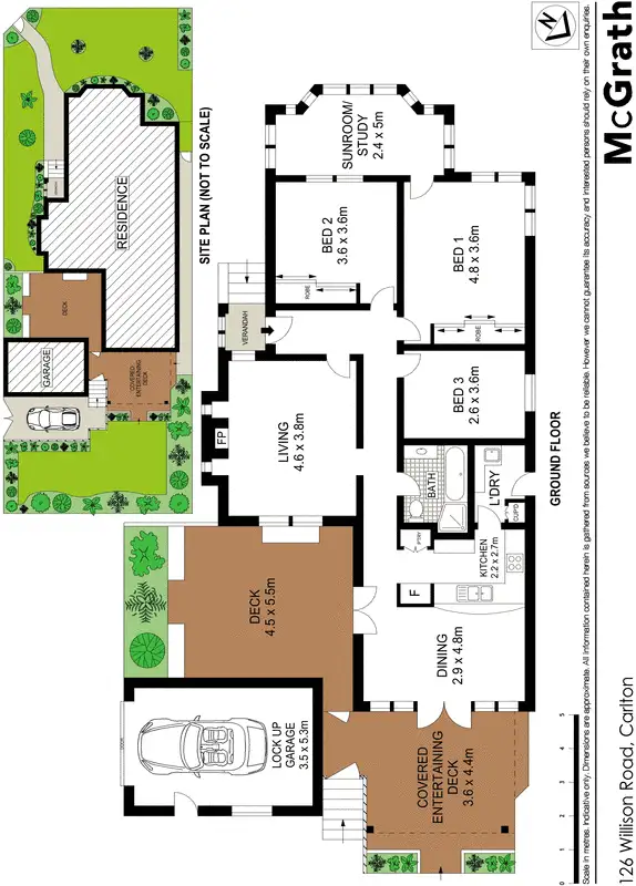 Floorplan of Homely house listing, 126 willison Road, Carlton NSW 2218